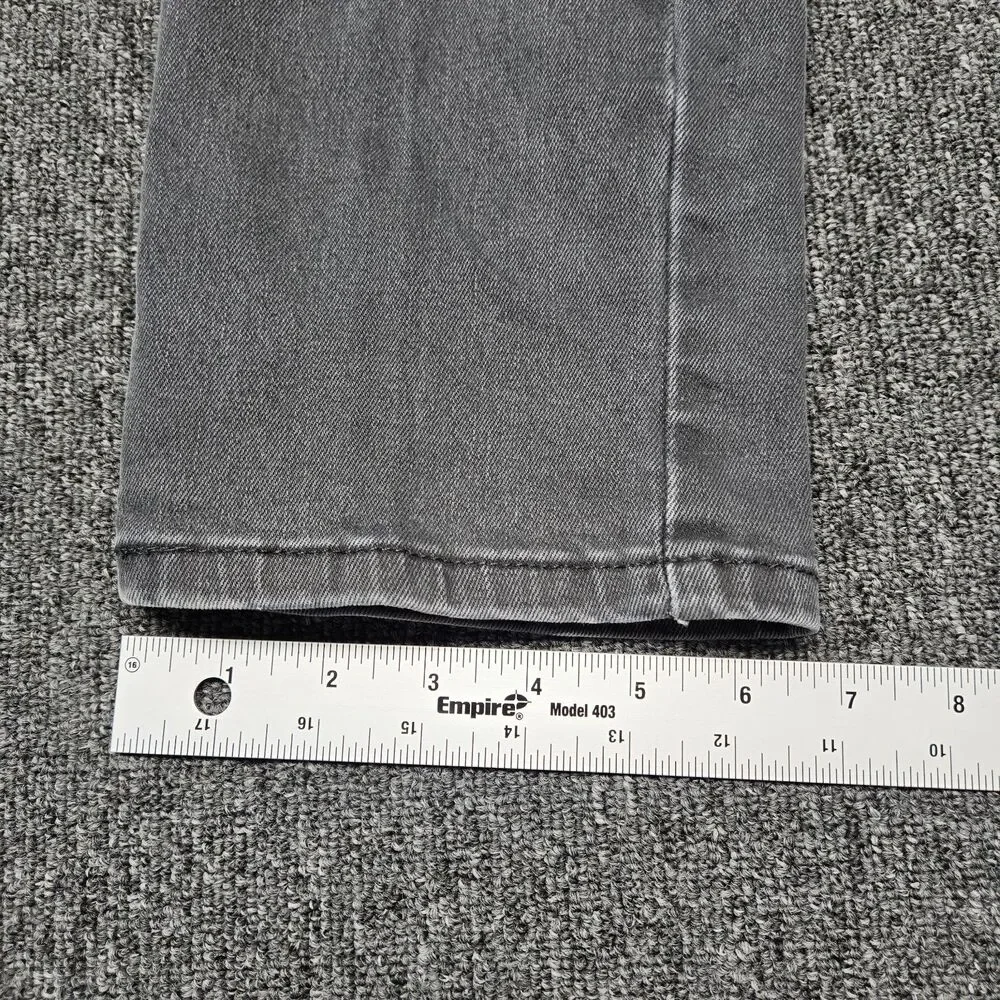 Levi's 514 Jeans Slim Straight Mens 28x30 Black Denim Classic Fit Pants